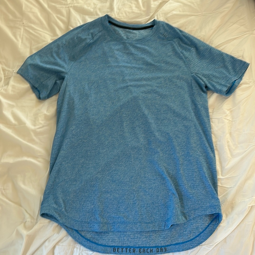 Blue lululemon shirt